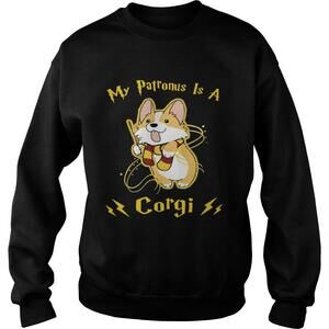 Harry Potter My Patronus Is A Corgi Sweatshirt